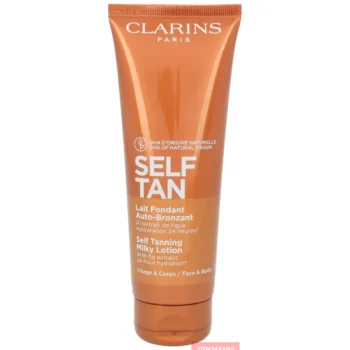 Clarins Ihonhoito^Itseruskettava Voide, 125 Ml Self Tan Self Tanning Milky Lotion