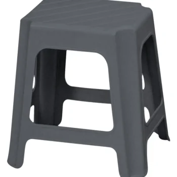 Curver Kylpyhuone- Ja Saunakalusteet-Jakkara 42 Cm Musta