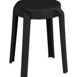 Parco Puutarhatuolit Ja Pehmusteet-Jakkara Leone, Musta