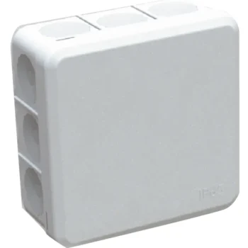 Egant Sähköasennustarvikkeet-Jakorasia Pinta IP65, 10 Kpl,  85 X 85 X 38 Mm, 440V/AC