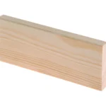 Maler Listat Ja Kynnykset-Jalkalista Aava Puuvalmis 12x58x2700, 5 Kpl