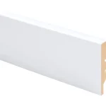 Maler Listat Ja Kynnykset-Jalkalista Aava R2 MDF 12x58x2750 Mel Valkoinen E0, 5 Kpl