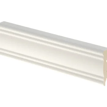 Maler Listat Ja Kynnykset-Jalkalista Aura 12x42x2750 Valkoinen, 10 Kpl