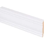 Maler Listat Ja Kynnykset-Jalkalista Aura Valkoinen 12x42x2700, 10 Kpl