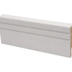 Maler Listat Ja Kynnykset-Jalkalista Jana MDF Valkoinen E0 16x58x2750, 5 Kpl