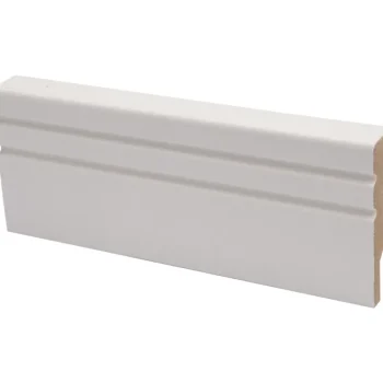 Maler Listat Ja Kynnykset-Jalkalista Jana MDF Valkoinen E0 16x58x2750, 5 Kpl