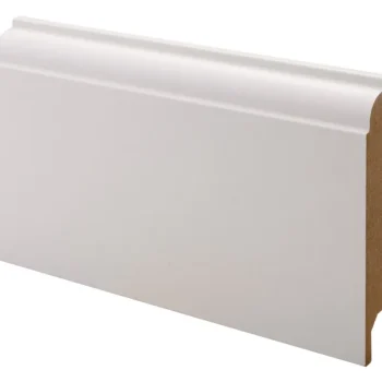 Maler Listat Ja Kynnykset-Jalkalista Koski MDF Valkoinen E0 16x92x2750, 5 Kpl