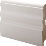 Maler Listat Ja Kynnykset-Jalkalista Laine MDF Valkoinen E0 21x118x2750c, 3 Kpl