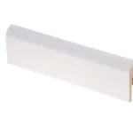 Maler Listat Ja Kynnykset-Jalkalista Pyörre R10 12x42x2750 Valkoinen, 10 Kpl