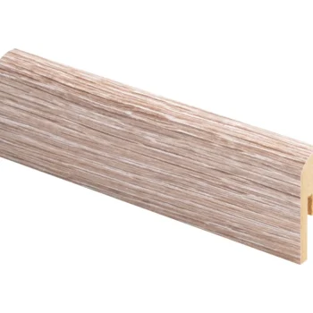 Maler Listat Ja Kynnykset-Jalkalista Pyörre R10 MDF Crystal Tammi 12x42x2750, 10 Kpl