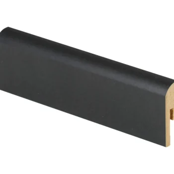 Maler Listat Ja Kynnykset-Jalkalista Pyörre R10 MDF Tumma Harmaa 12x42x2750, 10 Kpl