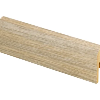 Maler Listat Ja Kynnykset-Jalkalista Pyörre R10 MDF Vanilla Tammi 12x42x2750, 10 Kpl