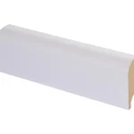 Maler Listat Ja Kynnykset-Jalkalista R10 MDF Lam Valkoinen 16x42x2750, 10 Kpl