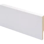 Maler Listat Ja Kynnykset-Jalkalista R2 MDF MR Lam Valkoinen 14x70x2800, 5 Kpl