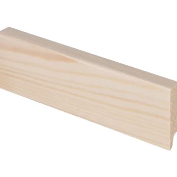 Smart Listat Ja Kynnykset-Jalkalista Aava Lakattu 12x42x3300, 10 Kpl