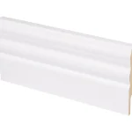 Maler Listat Ja Kynnykset-Jalkalista UURRE 12 X 70 X 2750 Mm, MDF Valkoinen, 5 Kpl