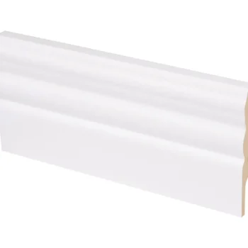 Maler Listat Ja Kynnykset-Jalkalista UURRE 12 X 70 X 2750 Mm, MDF Valkoinen, 5 Kpl