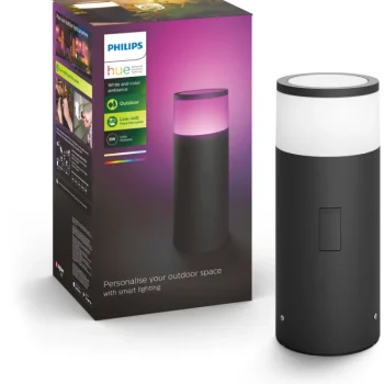 Philips Hue Ulkovalaisimet-Jalustavalaisin Calla Ulkokäyttöön 8W 24V, Musta