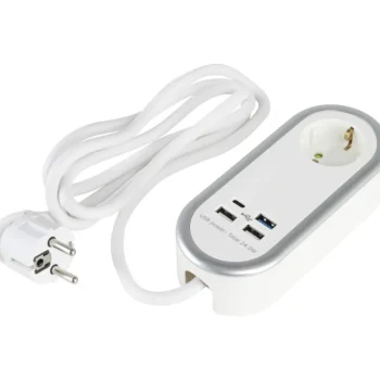 Energy+ Jatkojohdot-Jatkojohto 1,4 M 3usb + 1type C