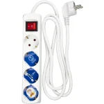 Energy+ Jatkojohdot-Jatkojohto 1,4 M, 4 Pistorasiaa, Virtakatkaisin