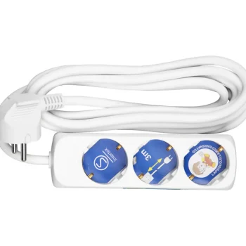 Energy+ Jatkojohdot-Jatkojohto 3 M, 3 Pistorasiaa