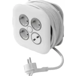 Airam Jatkojohdot-Jatkojohtokela 3-osaa 2USB-A 7m 3X16A, 2USB 2,4A H05VV-F 3G1,5mm, IP20