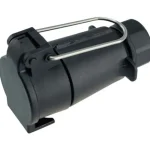 Harju Sähköasennustarvikkeet-Jatkopistorasia 7-napainen Muovi