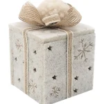 Miny Sesonkikoristeet-Joulukoriste Lahjapaketti LED-valolla