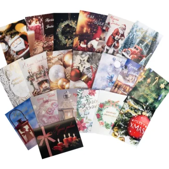 Kortit-Joulukortti Yksiosainen