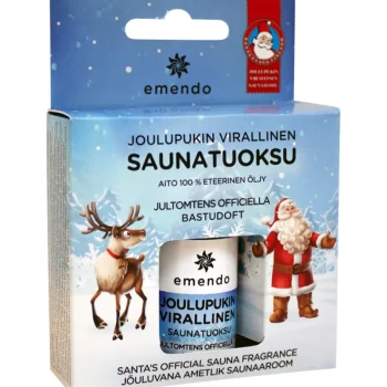 Emendo Saunatarvikkeet Ja -aineet-Joulupukin Virallinen Saunatuoksu 10 Ml