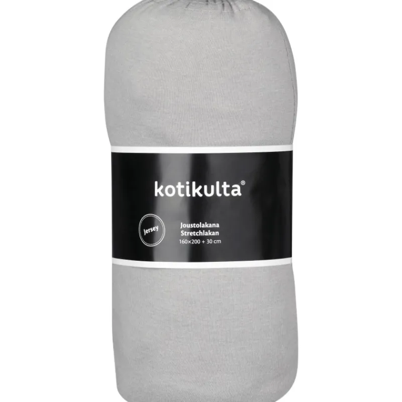 joustojerseylakana-160-x-200-sZSuaPAf-0.webp Kotikulta Vuodevaatteet-Joustojerseylakana 160 X 200 + 30 Cm Harmaa