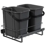 Lm 65/2 Roskakorit Ja Lajitteluastiat^Jätelajitteluvaunusetti 2 X 11,5 L