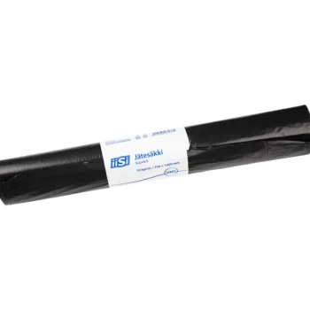 Iisi Roskapussit Ja -kassit^Jätesäkki 200 L 10 Kpl Musta