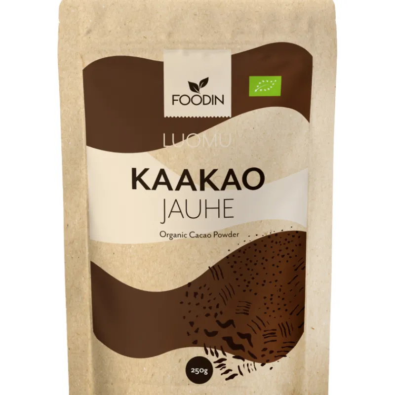kaakaojauhe-foodin-250-g-luomu-mSfYzaxM-0.webp Foodin Terveysravinteet Ja -valmisteet^Kaakaojauhe 250 G Luomu
