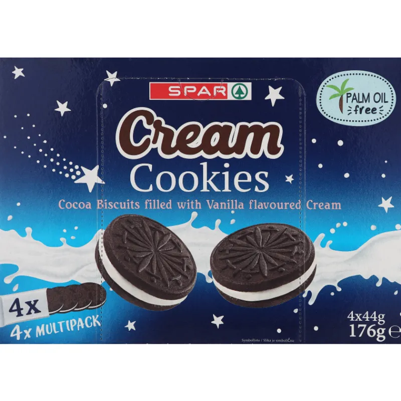 kaakaokeksi-spar-176-g-cream-c-ZIkGVahv-0.webp Spar Keksit^Kaakaokeksi 176 G Cream Cookies