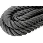 Piippo Kettingit, Köydet Ja Kuormansidonta-Kaideköysipakkaus 36mm 10m Musta