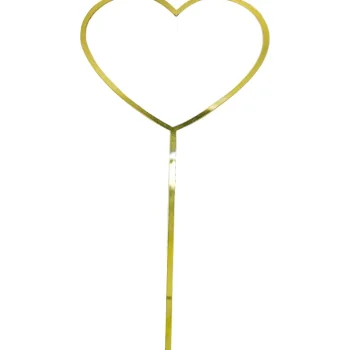 Let's Party Teemajuhlat-Kakkukoriste Sydän Kulta