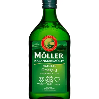 Möller Terveysravinteet Ja -valmisteet^Kalanmaksaöljy 500 Ml