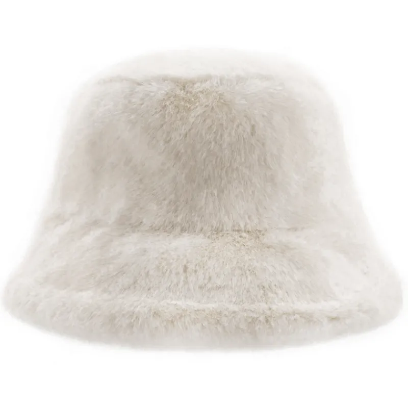 kalastajanhattu-miny-tekoturki-HFxmIphY-0.webp Miny Naisten Asusteet-Kalastajanhattu Tekoturkis Luonnonvalkoinen