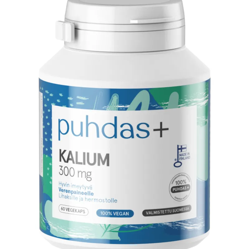 kalium-puhdas-300-mg-60-kaps-LipmdssU-0.webp Puhdas+ Terveysravinteet Ja -valmisteet^Kalium 300 Mg 60 Kaps