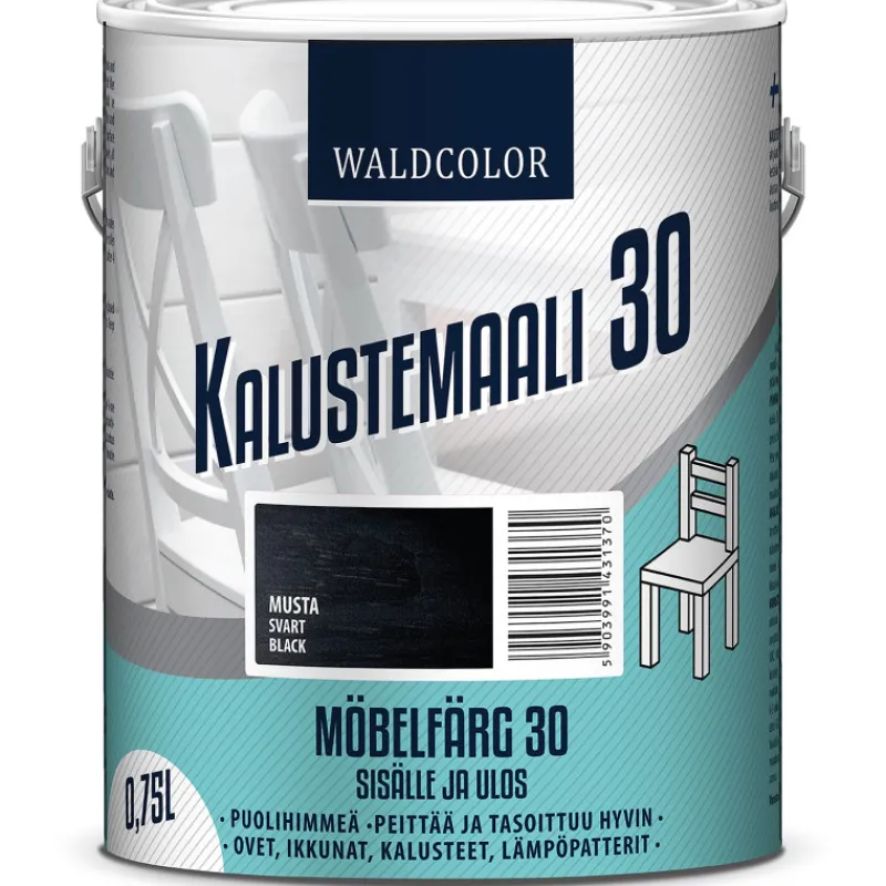 kalustemaali-30-075-l-musta-JmfpcGoZ-0.webp Waldcolor Maalit-Kalustemaali 30 0,75 L Musta