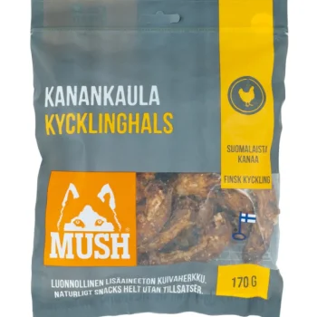 Mush Koiranruoka^Kanankaulat 170 G Snacks