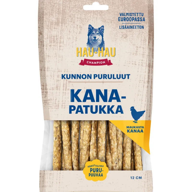 kanapatukka-hau-hau-champion-1-JfoBRHQr-0.webp Hau Hau Champion Koiranruoka^Kanapatukka Hau-Hau Champion 12 Cm 100 G