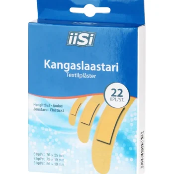 Iisi Hyvinvointi- Ja Terveydenhoitotarvikkeet^Kangaslaastari 22 Kpl