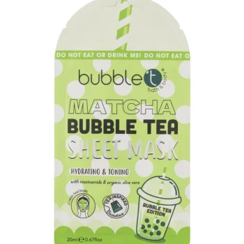 Bubble T Ihonhoitotuotteet^Kangasnaamio Matcha