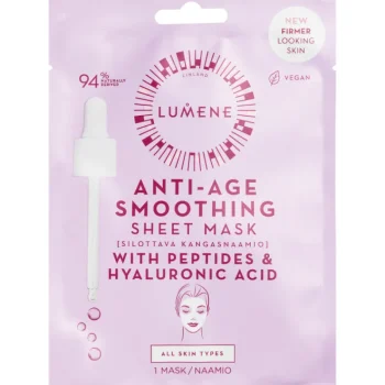 Lumene Ihonhoitotuotteet^Kangasnaamio Anti-Age Silottava