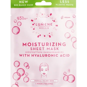 Lumene Ihonhoitotuotteet^Kangasnaamio HELLÄ Kosteuttava