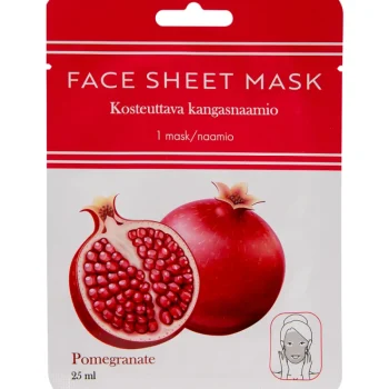 Ihonhoitotuotteet^Kangasnaamio Pomegranate