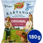 Taffel Sipsit^Kartanon Original 180 G Perunalastu
