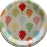 Let's Party Lasten Juhlat-Kartonkilautanen 10 Kpl 25 Cm Ilmapallo